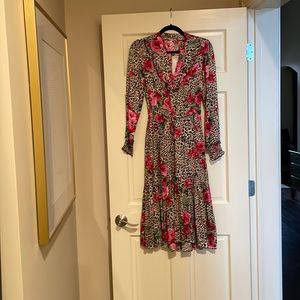 Esqualo Tiger Rose Dress